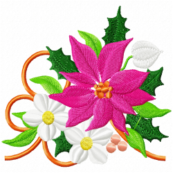 Flowers Embroidery Design 6 Flowers Embroidery Design 6